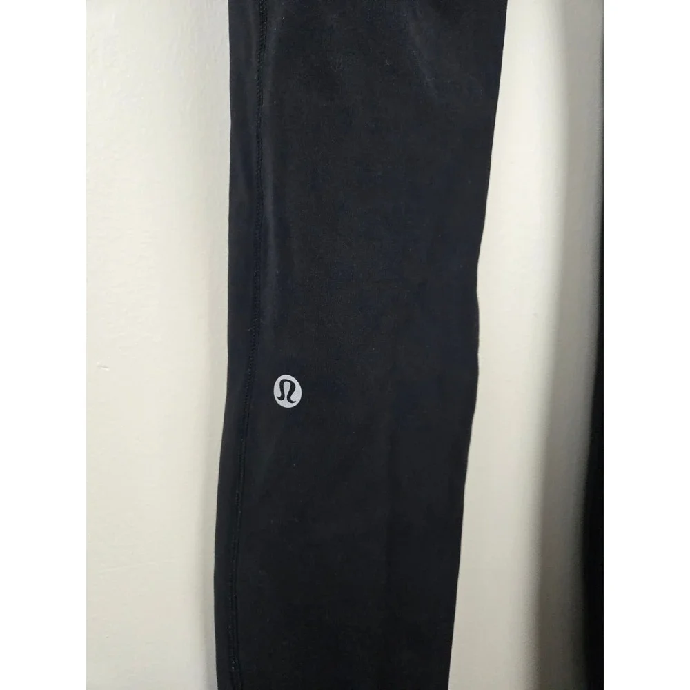 Lululemon Speed Up Tight 28 Black High Rise Running‎ Leggings Womens Size 6